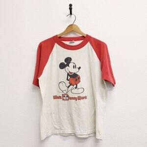 Vintage Walt Disney World Mickey Mouse T Shirt Large
